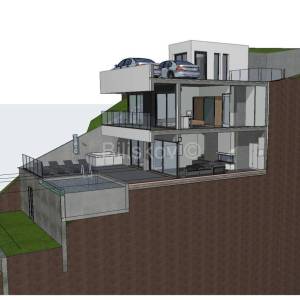 Omiš, zemljište 616 m2 sa građevinskom dozvolom