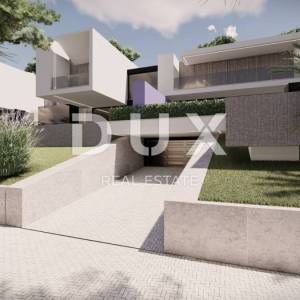 OPATIJA, BREGI- zemljište 3890m2 S GRAĐEVNOM DOZVOLOM!!! za 3 exluzivne villa s panoramskim pogledom na more