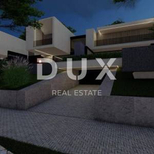 OPATIJA, BREGI- zemljište 5670m2 S GRAĐEVNOM DOZVOLOM! za 5 exluzivnih villa s panoramskim pogledom na more