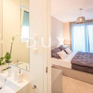 OPATIJA, CENTAR - dugoročni najam luksuznog  stana u novogradnji s bazenom, pogled, blizu mora i Opatije