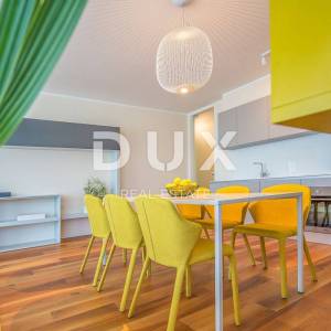 OPATIJA, CENTAR - dugoročni najam luksuznog  stana u novogradnji s bazenom, pogled, blizu mora i Opatije