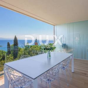 OPATIJA, CENTAR - dugoročni najam luksuznog  stana u novogradnji s bazenom, pogled, blizu mora i Opatije