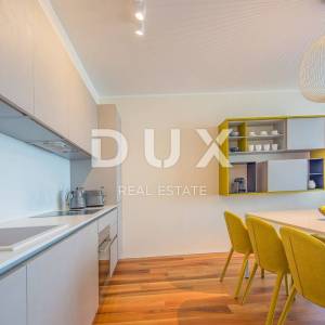 OPATIJA, CENTAR - dugoročni najam luksuznog  stana u novogradnji s bazenom, pogled, blizu mora i Opatije