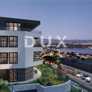 OPATIJA, CENTAR - novogradnja luksuznog standarda u Opatiji s garažom, vlastitim vrtom, vrhunski stan