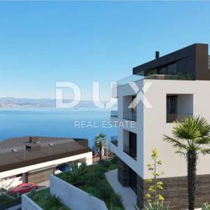 OPATIJA, CENTAR - novogradnja luksuznog standarda u Opatiji s garažom, vlastitim vrtom, vrhunski stan