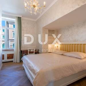 OPATIJA, CENTAR - spoj luksuza i autentičnosti, stan u sređenoj povijesnoj vili u centru Opatije s pogledom