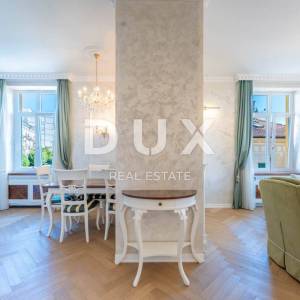 OPATIJA, CENTAR - spoj luksuza i autentičnosti, stan u sređenoj povijesnoj vili u centru Opatije s pogledom