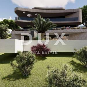 OPATIJA, CENTAR - zemljište za 10 ekskluzivnih stanova u Opatiji, prilika za gradnju s panoramskim pogledom na more