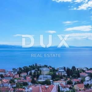 OPATIJA, CENTAR - zemljište za 10 ekskluzivnih stanova u Opatiji, prilika za gradnju s panoramskim pogledom na more