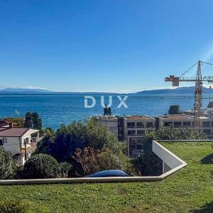 OPATIJA, IČIĆI - dugoročni najam 100 metara od plaže i poznatog Mariott resorta, bazen, pogled, garaža 
