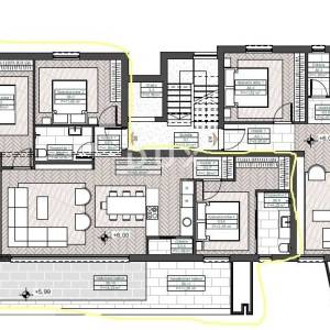 OPATIJA, IČIĆI - luksuzan stan s terasom 100m od mora i poznatog Mariott resorta