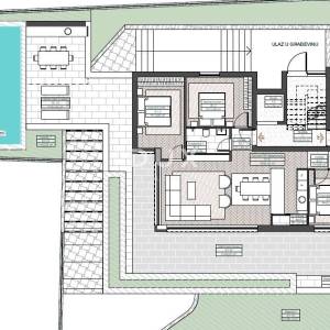 OPATIJA, IČIĆI - luksuzan stan s bazenom 100m od mora i Mariott resorta, garaža