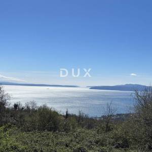 OPATIJA, IČIĆI, POLJANE - građevinsko zemljište 5000m2 s 4 GRAĐEVINSKE DOZVOLE:!!! s panoramskim pogledom na more 