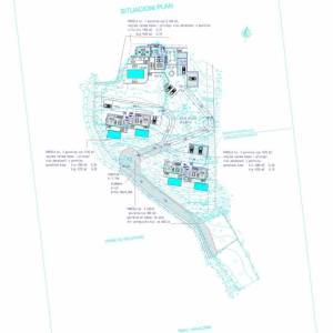 OPATIJA, IČIĆI, POLJANE - građevinsko zemljište 5000m2 s 4 GRAĐEVINSKE DOZVOLE:!!! s panoramskim pogledom na more 
