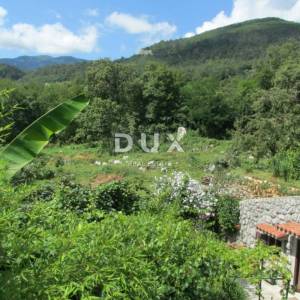 OPATIJA, IČIĆI, POLJANE - zemljište s projektom i pomoćnim objektom, 2320m2