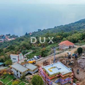 OPATIJA, LOVRAN - luksuzni penthouse u butik kompleksu za život s panoramskim pogledom na more
