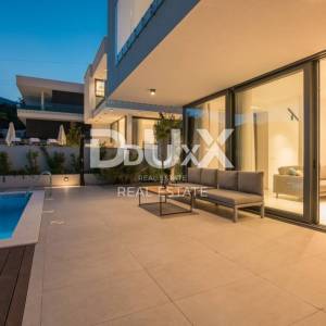 OPATIJA – Moderna luksuzna vila s dvije stambene jedinice i panoramskim pogledom na more