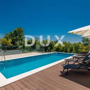 OPATIJA – Moderna luksuzna vila s dvije stambene jedinice i panoramskim pogledom na more