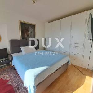 OPATIJA, OPRIĆ – dvojna kuća s dvije terase, okućnicom i panoramskim pogledom na more