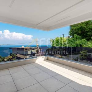 Opatija, vrhunska novogradnja, 2s+db, pogled na more