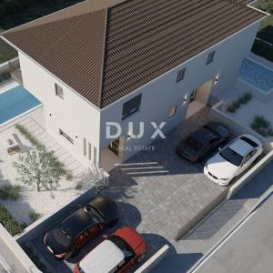 OTOK KRK, MALINSKA (okolica) - Dvojna kuća s bazenom - namještena i useljiva!