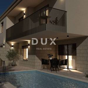 OTOK KRK, MALINSKA (okolica) - Dvojna kuća s bazenom - namještena i useljiva!