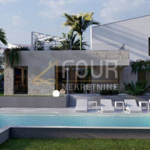 Otok Krk, Sveti Vid, samostojeća kuća s bazenom