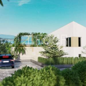 Otok Krk, Sveti Vid, samostojeća kuća s bazenom