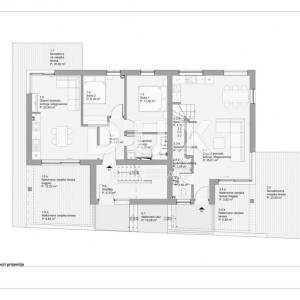 OTOK PAG, POVLJANA - Dvosobni stan s vrtom u novogradnji