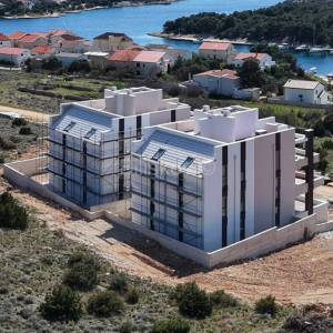 Pag, Šimuni, atraktivni penthouse  u novogradnji, pogled na more