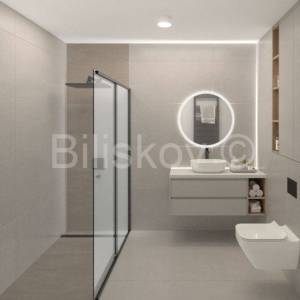 Pag, Šimuni, moderna luksuzna novogradnja,  trosoban stan, vrt