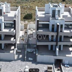 Pag, Šimuni, prizemlje, 3s stan u novogradnji, pogled na more