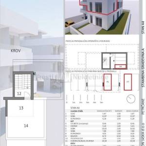 PETRČANE - TROSOBAN APARTMAN - 111,90 m2 "B4"