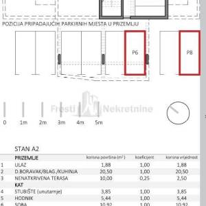 PETRČANE - TROSOBAN APARTMAN - 114,44 m2  "A3"