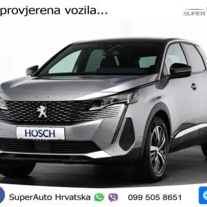 Peugeot 3008 1.2 Aut. Allure 136 KS, LED+TEM+GR SJED+KAM+PDC+VIRT