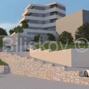 Podstrana, Grljevac 1623 m2, M2 zona, pogled na more