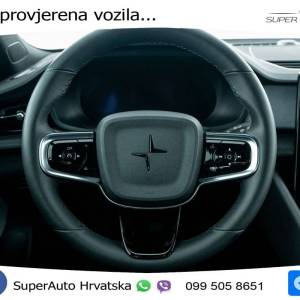 Polestar 2 Standard Range 64 kWh 224 KS, LED+TEM+GR SJED+KAM+PDC+VIRT