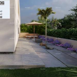 POREĆ - Moderna dvojna kuća s vlastitim zelenilom (Kuća A)