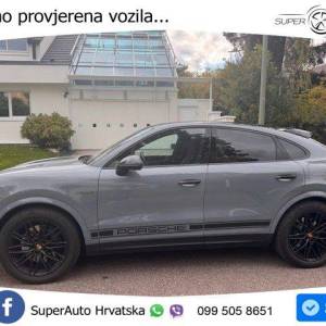 Porsche Cayenne Coupe 3.0 E-Hybrid 470 KS, ZRAČNI+KAM+4xGR SJED+PANO+CHRONO