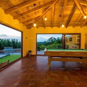 Prekrasna kamena vila s bazenom u srcu Istre. Tinjan.