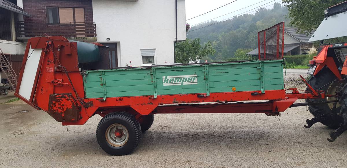 Prikolica za gnoj KEMPER 5,6 tona