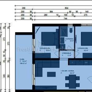 PRIVLAKA - LUX STAN "S-10"  _ 82 m2 - POGLED NA MORE - PRODAJA !