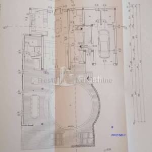 PRIVLAKA - ZEMLJIŠTE S PROJEKTOM - URBANA VILA