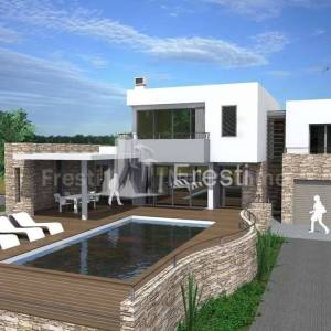 PRIVLAKA - ZEMLJIŠTE S PROJEKTOM - URBANA VILA