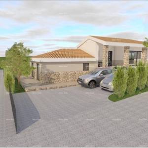 Prodaja građevinske parcele sa ishodovanom,  pravomoćnom građevinskom dozvolom , BIBIĆI!!