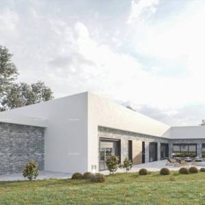 Prodaja građevinske parcele s građevinskom dozvolom za izgradnju moderne obiteljske kuće, blizina Barbana!