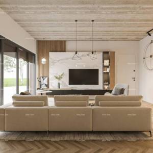 Prodaja građevinske parcele s građevinskom dozvolom za izgradnju moderne obiteljske kuće, blizina Barbana!