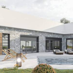 Prodaja građevinske parcele s građevinskom dozvolom za izgradnju moderne obiteljske kuće, blizina Barbana!