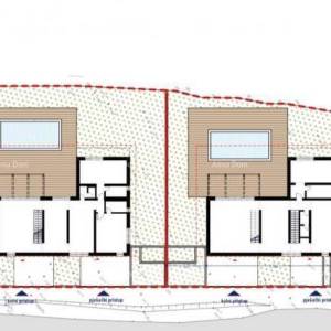 Prodaja - građevinsko zemljište s dozvolom, gradnja može početi odmah! Kanfanar!