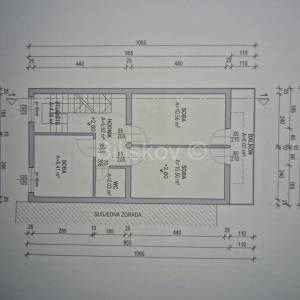 Prodaja, Hvar, Sućuraj, kuća u nizu s pogledom na more